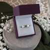 9ct Gold Two Colour Crossover Ring - R1913 Alternative Image