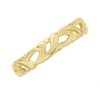 9ct Gold Cut Out Scroll Ring - R2002 Alternative Image