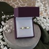 9ct Gold Two Colour Diamond Crossover Ring - R2110 Alternative Image