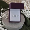 9ct White Gold Diamond Crossover Ring - EXCLUSIVE - R2133 Alternative Image
