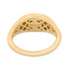9ct Gold Diamond Oval Pinky Ring - R2201 Alternative Image