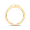 9ct Gold Diamond Oval Pinky Ring - R2204 Alternative Image