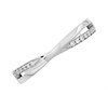 9ct White Gold Diamond Crossover Wedding Ring - 8pts - R2305 Alternative Image