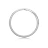 9ct White Gold Diamond Crossover Wedding Ring - 8pts - R2305 Alternative Image