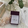 9ct White Gold Diamond Set Shaped Wedding Ring - 2mm - R2307 Alternative Image