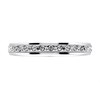 9ct White Gold Diamond Cut Wedding Ring - 2mm - R2308 Alternative Image