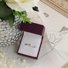 9ct White Gold Diamond Cut Wedding Ring - 3.5mm - R2317 Alternative Image