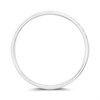 9ct White Gold 3.5mm Sparkle Diamond-Cut Wedding Ring - R2320 Alternative Image