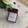 9ct White Gold Beaded Edge Wedding Ring - 4mm - R2394 Alternative Image
