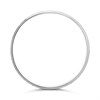 9ct White Gold Diamond Cut Wedding Ring - 6mm - R2405 Alternative Image