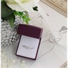 9ct White Gold Diamond Set Wishbone Wedding Ring - 3mm - R2431 Alternative Image