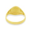 9ct Gold Oval Signet Ring - R2512 Alternative Image