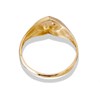9ct Gold Diamond Engraved Heart Signet Ring - R2514 Alternative Image