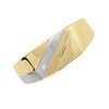 9ct Gold Two Colour Diamond Signet Ring - R3350 Alternative Image