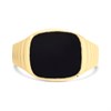 9ct Gold Onyx Signet Ring - R3361 Alternative Image