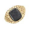 9ct Gold Gentleman's Haematite Intaglio Signet Ring - R3851 Alternative Image