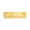 9ct Gold Lined Hollow D-Shaped Wedding Ring - 5mm - R4352 Alternative Image