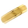 9ct Gold Satin And Polished Wedding Ring - 5mm - R4380 Alternative Image