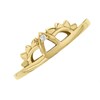 9ct Gold Diamond Tiara Wedding Ring - R4406 Alternative Image