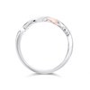 Clogau Silver And 9ct Rose Gold Tree Of Life Ring - R48159 Alternative Image