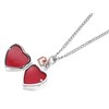 Clogau Silver And 9ct Rose Gold Cariad Heart Locket - R4849 Alternative Image