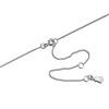 Clogau Silver And 9ct Rose Gold Tree Of Life Heart Necklace - R4851 Alternative Image