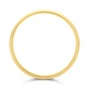 9ct Gold D Shaped Heavyweight Wedding Ring - 3mm - R52239 Alternative Image