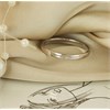 9ct White Gold Court Heavyweight Wedding Ring - 2mm - R5592 Alternative Image