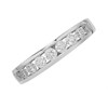 9ct White Gold Cubic Zirconia Half Eternity Ring - R5938 Alternative Image
