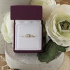 9ct Gold Cubic Zirconia Infinity Ring - R5978 Alternative Image