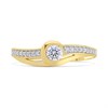 9ct Gold Cubic Zirconia Ring - R5982 Alternative Image