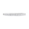 9ct White Gold Cubic Zirconia Half Eternity Ring - R5983 Alternative Image