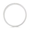 9ct White Gold Cubic Zirconia Half Eternity Ring - R5983 Alternative Image