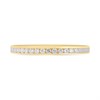 9ct Gold Cubic Zirconia Half Eternity Ring - R5984 Alternative Image