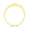 9ct Gold Cubic Zirconia Wrap Ring - R5985 Alternative Image
