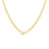 Aureus 9ct Bonded Gold On Sterling Silver Anchor Chain - 18in - R60010 Alternative Image
