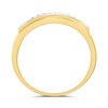 9ct Gold Cubic Zirconia Channel Set Ring - R6125 Alternative Image