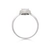 9ct White Gold Cubic Zirconia Pear Cluster Ring - EXCLUSIVE - R6522 Alternative Image