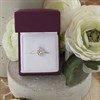 9ct White Gold Cubic Zirconia Pear Cluster Ring - EXCLUSIVE - R6522 Alternative Image