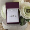 9ct White Gold Cubic Zirconia Trilogy Ring - R6525 Alternative Image