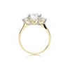 9ct Gold Two Colour Cubic Zirconia Meghan Ring - R6527 Alternative Image