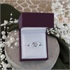 9ct White Gold Cubic Zirconia Weave Ring - R6549 Alternative Image