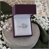 9ct White Gold Cubic Zirconia Cluster Ring - R6564 Alternative Image