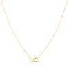9ct Sapphire Cross And Chain - R6627 Alternative Image