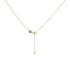 9ct Gold Resting Cross And Chain - R6811 Alternative Image
