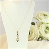 9ct Gold Diamond Kiss Oval Necklace - R69116 Alternative Image