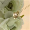 9ct Gold Heart Cubic Zirconia Necklace - EXCLUSIVE - R6912 Alternative Image