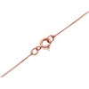 9ct Rose Gold Cubic Zirconia Flame Necklace - R6929 Alternative Image