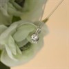 9ct White Gold Cubic Zirconia Twist Necklace - EXCLUSIVE - R6960 Alternative Image