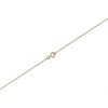9ct Gold Cubic Zirconia Open Teardrop Necklace - R6987 Alternative Image